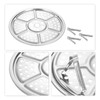 uxcell Stainless Steel Steamer Rack with Stand, 7.9 Inches Pot