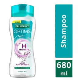 Shampoo Palmolive Optims H Hydrate con Ácido Hialurónico 680ml                                                                                        