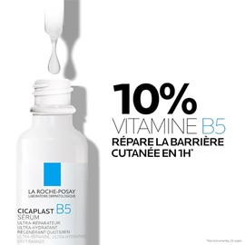 La Roche-Posay Cicaplast B5 Sérum, concentrado reparador e hidratante facial, 30 ml.