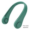 Portable Bladeless Neck Fan for Hands-Free Cooling – 5-Speed USB