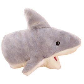 RERACO Hand Puppet Animal Shark Pig Dinosaur Duck Plush Pig Mouth Moving Doll Puppet Doll Puppet Muppet Puppet Puppet Theater Animal (Shark)