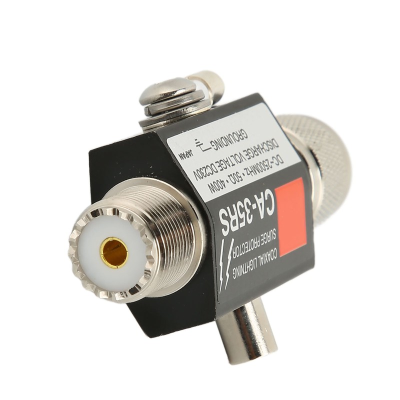 UHF Coaxial Lightning Surge Arrester 400W Male to Female Lightning