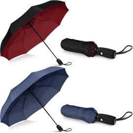 Repel Umbrella The Original Portable Travel Umbrella - Umbrellas for Rain Windproof, Strong Compact Umbrella for Wind and Rain - Perfect For On-the-Go, Car Umbrella, Backpack Umbrella
