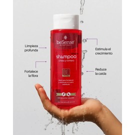 Be Sense Shampoo Chile Y Romero 400ml Pack 2 Piezas