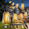 Minetom 100FT Outdoor String Lights with Remote, ST38 Patio Lights