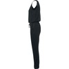 Urban Classic Women's Ladies Tech Mesh Long Jumpsuit Black 7,