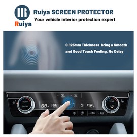 Screen Protector for Mitsubishi Outlander Air Conditioner,for Mitsubishi Outlander Accessories 2PCS Nano Films Compatible with 2022 2023 2024 2025 Mitsubishi Outlander PHEV/SE/SEL/SE TECH/SEL Touring