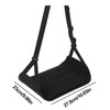 Foot Hammock for Plane Travel - Adjustable Airplane Hammock Foot