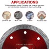 Flintronic Diamond Disc 115 mm, Pack of 2 Diamond Cutting