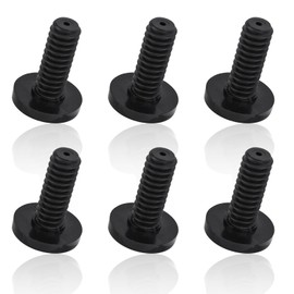 6pcs Replacement Long Bolts for Suncast Storage Sheds, Plastic Long Bolts Storage Shed Screws Accessories Bolts Compatible with Suncast Shed Parts (Black)