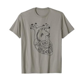 John Calvin - Human Heart Idol Factory - Reformed Theology T-Shirt