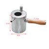 Stainless Steel Beeswax Melting Pot Candle Making Beeswax Melter Pot