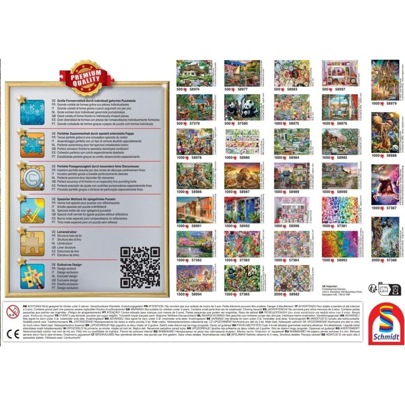 Schmidt Spiele 57392 Dream Big Cats 1000 Piece Jigsaw Puzzle