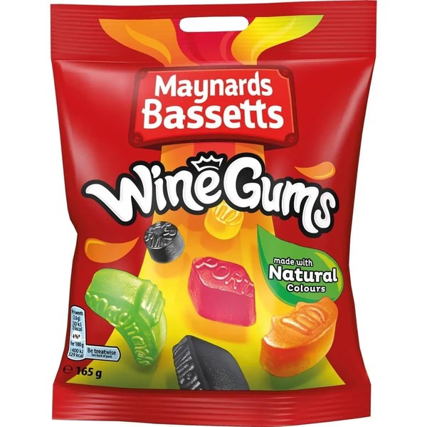Maynards Bassetts - 1 bolsa de dulces (165 g x 6)