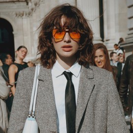 FEISEDY Amber Blue Light Glasses for Computer Gaming Anti Eyestrain Sleep Glasses G2835 Tortoise