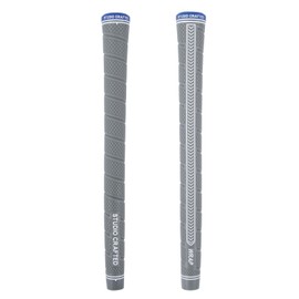 Studio Crafted Tacky Wrap Golf Grip 2pcs (Standard, Grey)
