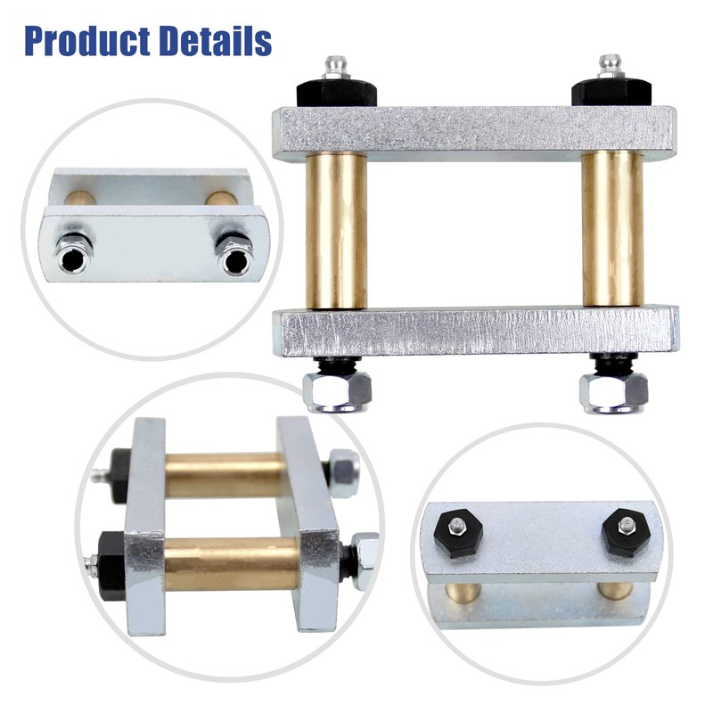 Sporacingrts Heavy Duty Shackle Upgrade Kit Trailer Shackle kit 3.125"