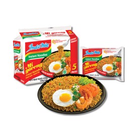 Indomie Mi Goreng Instant Stir Fry Noodles, Halal Certified, 30 Original & 30 Special Chicken Flavor (Pack of 60)