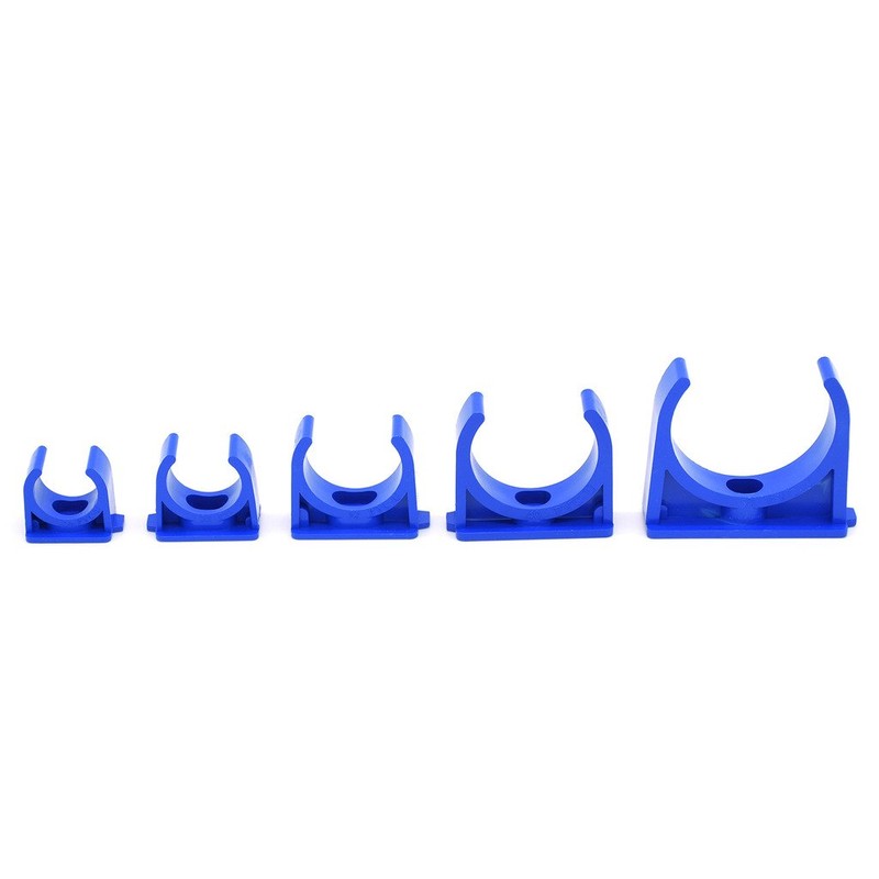 Sinmova 10PCS 20mm U Type Pipe Clamps Tubing Clips Conduit