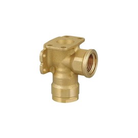 Onda Seisakusho WL33-1313-S Resin Pipe Fitting [Double Lock Joint WL33 Type Double Seat Faucet Elbow]