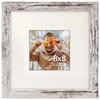 NDUFOA 8x8 Picture Frame, Display Photos 4x4 with Mat or