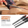 Hi-Spec 3 Piece Premium File Set, 3 Large Steel Files: