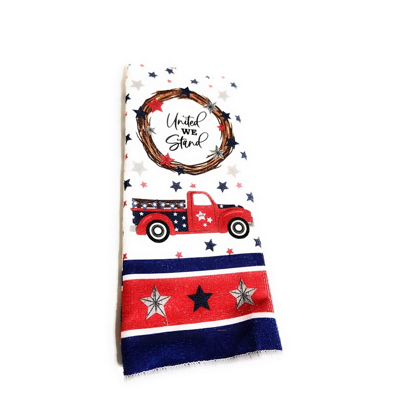 Set of 2 Decorative Patriotic 4th of July Gnomes Kitchen