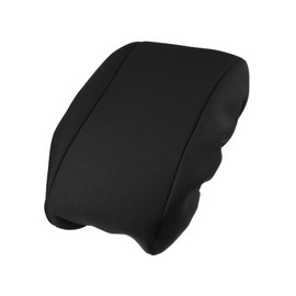 A ABSOPRO Center Console Lid Armrest Cover - Car Center Armrest Cover Skin - for Jeep Grand Cherokee 2010-2021 Neoprene Black - 1 Pc Item Replacement