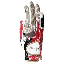 GloveIt Golf Gloves, Medium, Coral Reef, Left Hand, CORAL REEF, Left Hand Medium