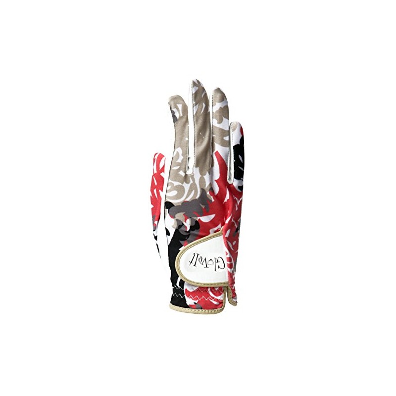 GloveIt Golf Gloves, Medium, Coral Reef, Left Hand, CORAL REEF,