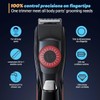 Voukad Beard Mustache Trimmer with 5 Attachments, 40 Adjustable Precisions,
