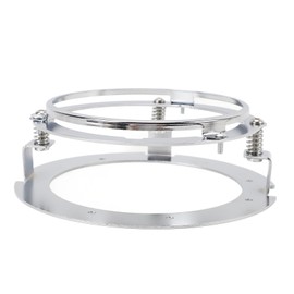 5.75in Round Headlight Mounting Bracket Stable Firmly Fixed Iron Universal Fit for Most Motorcycles Cars