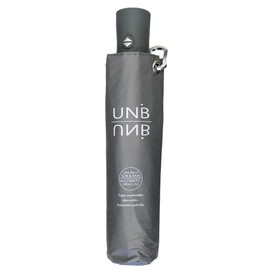 Men's Folding Umbrella, Sun & Rain, Ultra Lightweight, Ribs, 21.7 inches (55 cm), Inner Coating, 99.9% UV Reduction, First Class Shading UPF50+, Heat Blocking, One-Touch Automatic Open and Close, Gray