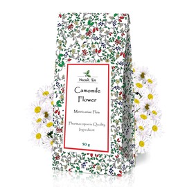 Camomile Chamomile Herbal Natural Premium Loose Leaf Tea 50g Matricariae Flos