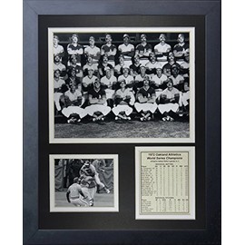 Legends Never Die "1972 Oakland Athletics World Series Champions Framed Photo Collage, 11 x 14-Inch