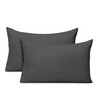 AMEHA 100% Brushed Microfiber Pillow Cases 2 Pack, Super Soft