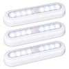 STAR-SPANGLED 3 Pack 7” Motion Sensor Lights Indoor Battery Operated,