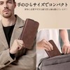 VISOUL Long Wallet Genuine Leather Men's Leather 12 Card Slots