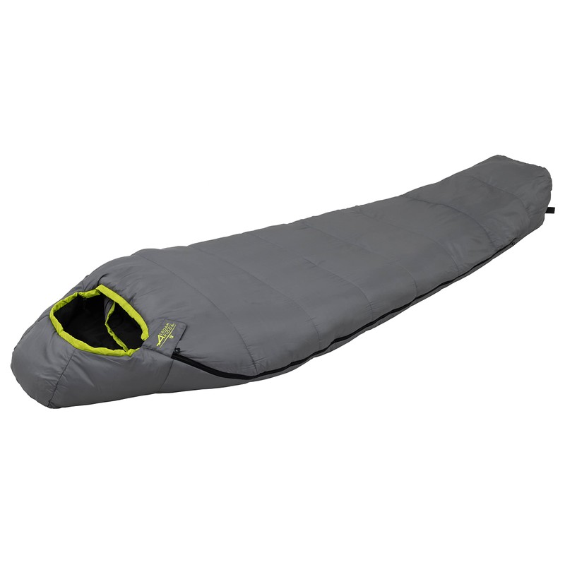 Cedar Ridge Alloy 0° Sleeping Bag - Gray/Citrus