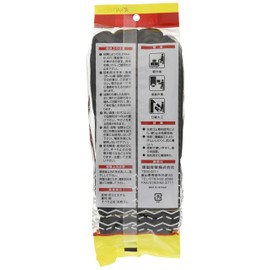 Kachiboshisangyou Kachiboshisangyou Anti-Slip Gloves, Rubber Liner, Black, Natural Rubber, Set of 5 Pairs #079 L