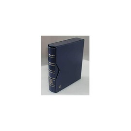 Leuchtturm Ring Binder Optima Classic Design with Protective Case in Blue