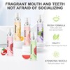 5PCS Wormeer Fruit Breath Liquid,Breath Freshener Liquid & Dry Mouth