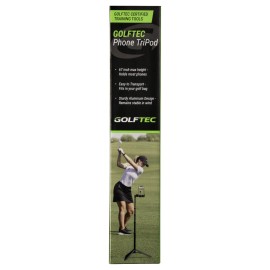 GOLFTEC Cell Phone Tripod – Golf Swing Recording Stand for Practice & Lessons