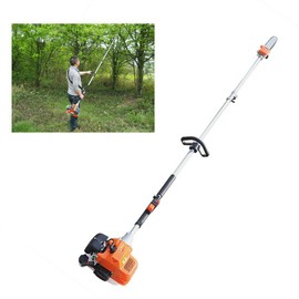YUNLAIGOTOP Gas Powered Pole Saw, 52CC 2 Stroke Pruner Trimmer Sawing Tool with Adjustable Height, Tree Branches Chainsaw Pruner Trimmer for Agriculture, Forest Fire Fighting, Horticulture
