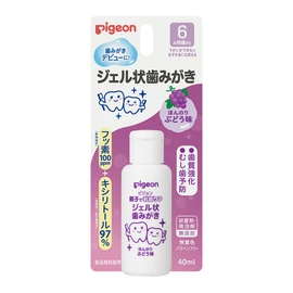 Pigeon Parent and Child Milk Teeth Care Gel-Type Toothpaste, Grape Flavor, 40ml