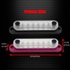 8 x M5 (#10) Studs Power Distribution Block Bus Bar