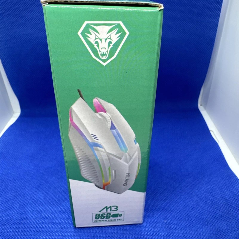 Milang Gaming Mouse Black Chorded Milang M3 Works