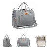 Cangaroo Jossie Changing Bag with Zip, Adjustable Strap, Colour: Grey