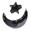 Ramadan Dessert Tray Iron Reusable Large Capacity Moon Star Shaped