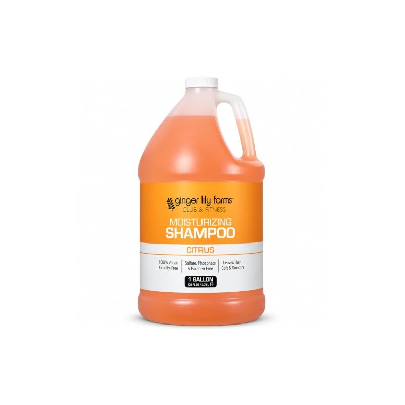 Ginger Lily Farms C and F Formula Shampoo, Citrus Gallon,